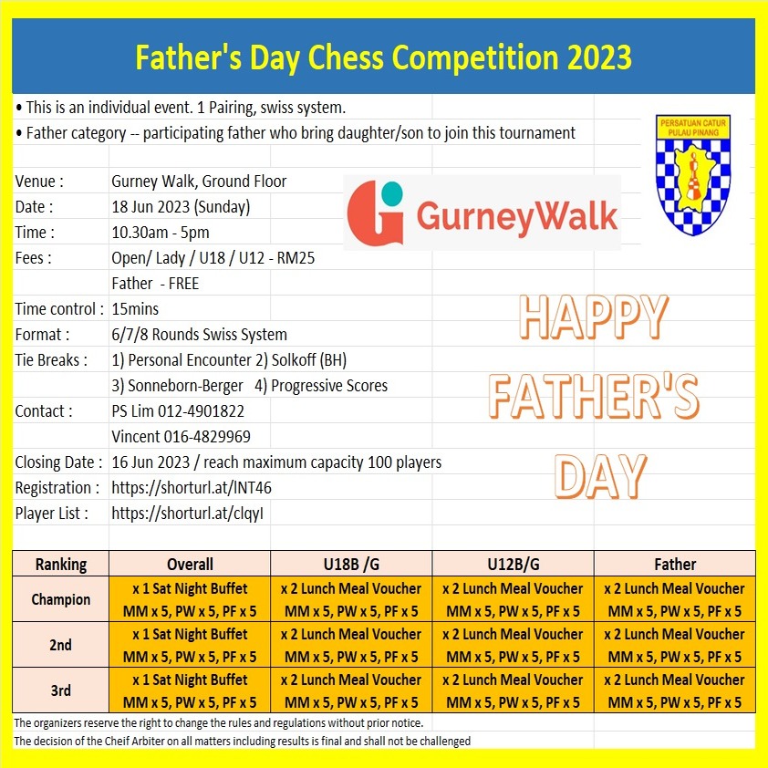 Father's Day Chess Competition (1)